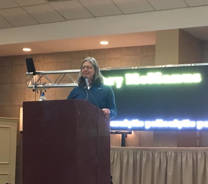 Speaking at Hyannis